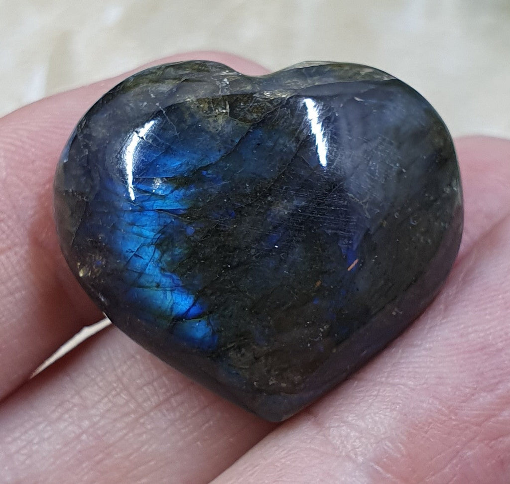 Labradorite Heart #9