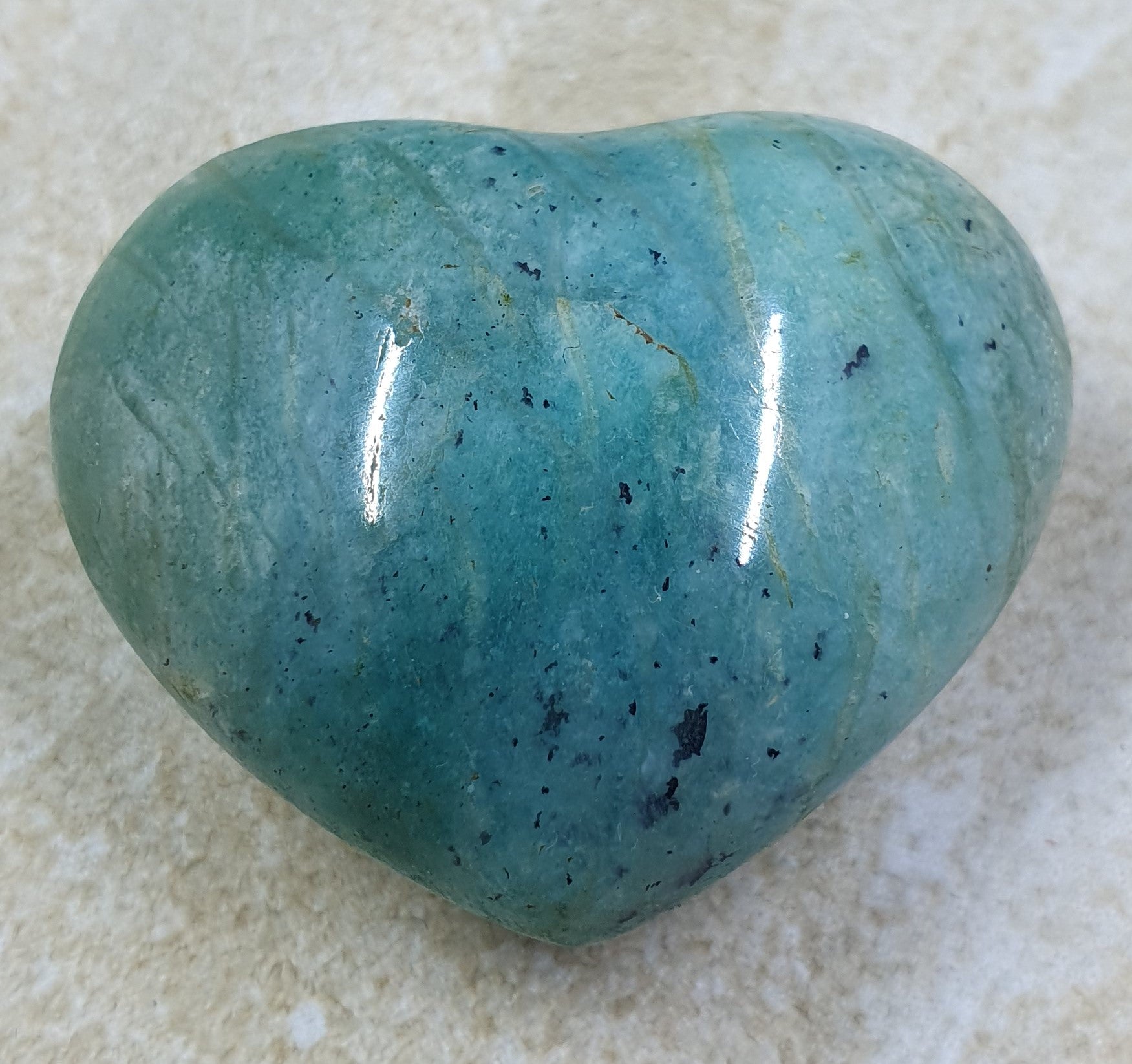 Amazonite Hearts