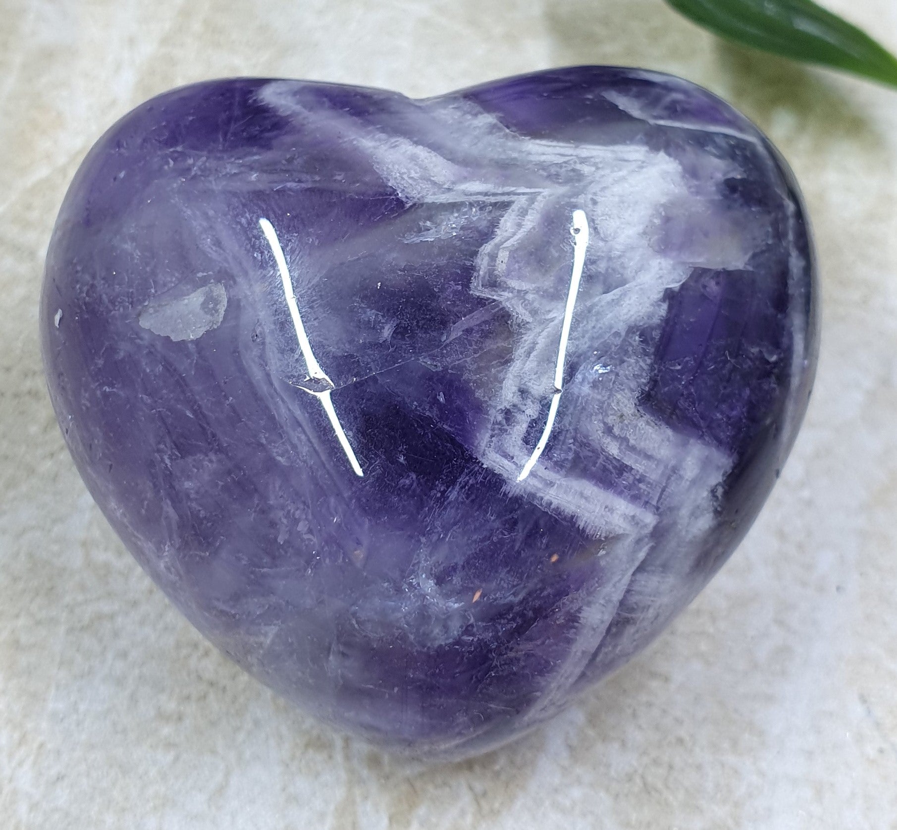 Dream Amethyst Heart #1