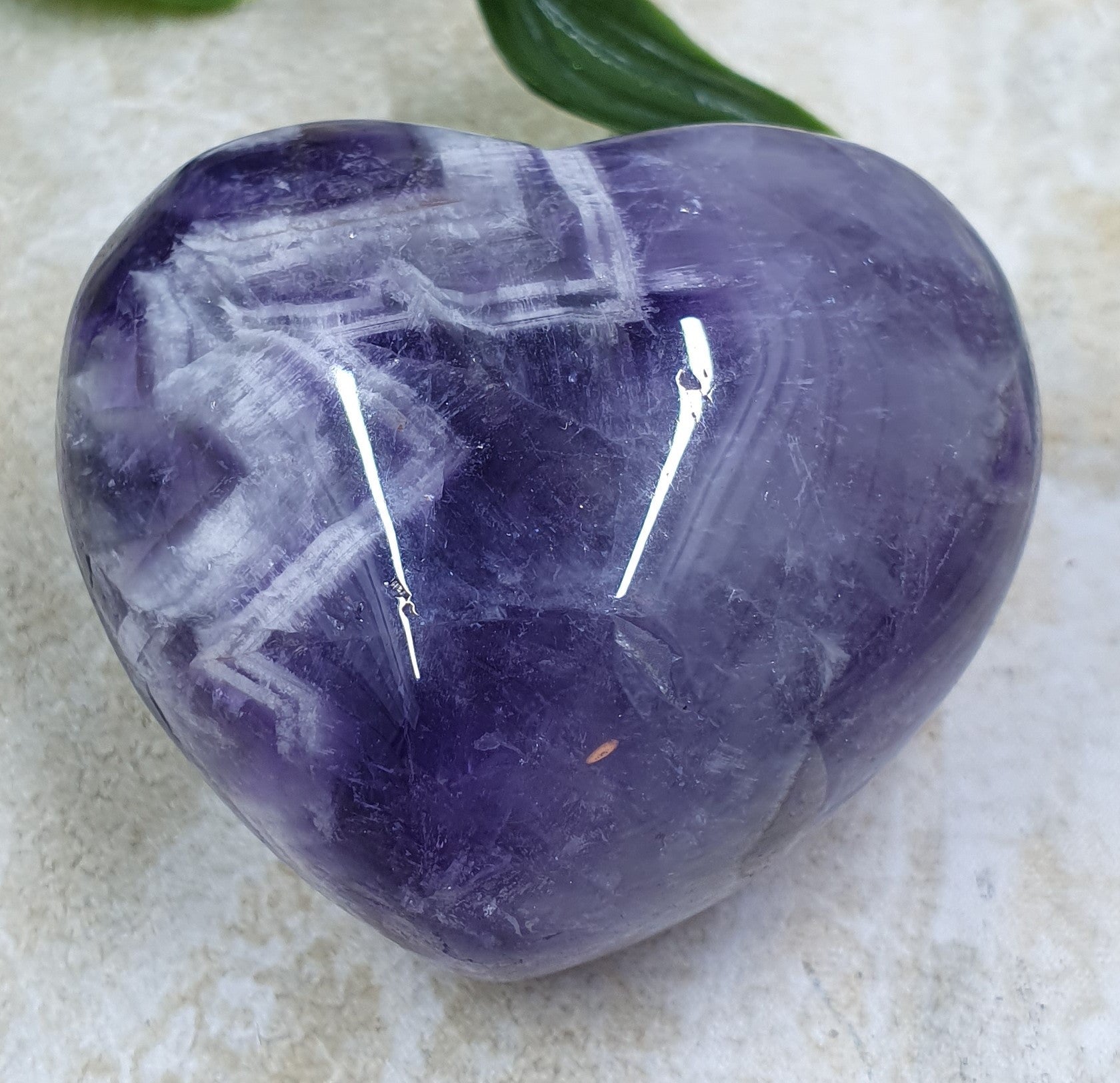 Dream Amethyst Heart #1