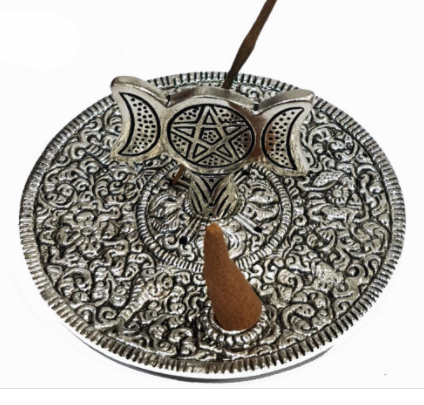 Triple Moon Incense Burner Holder