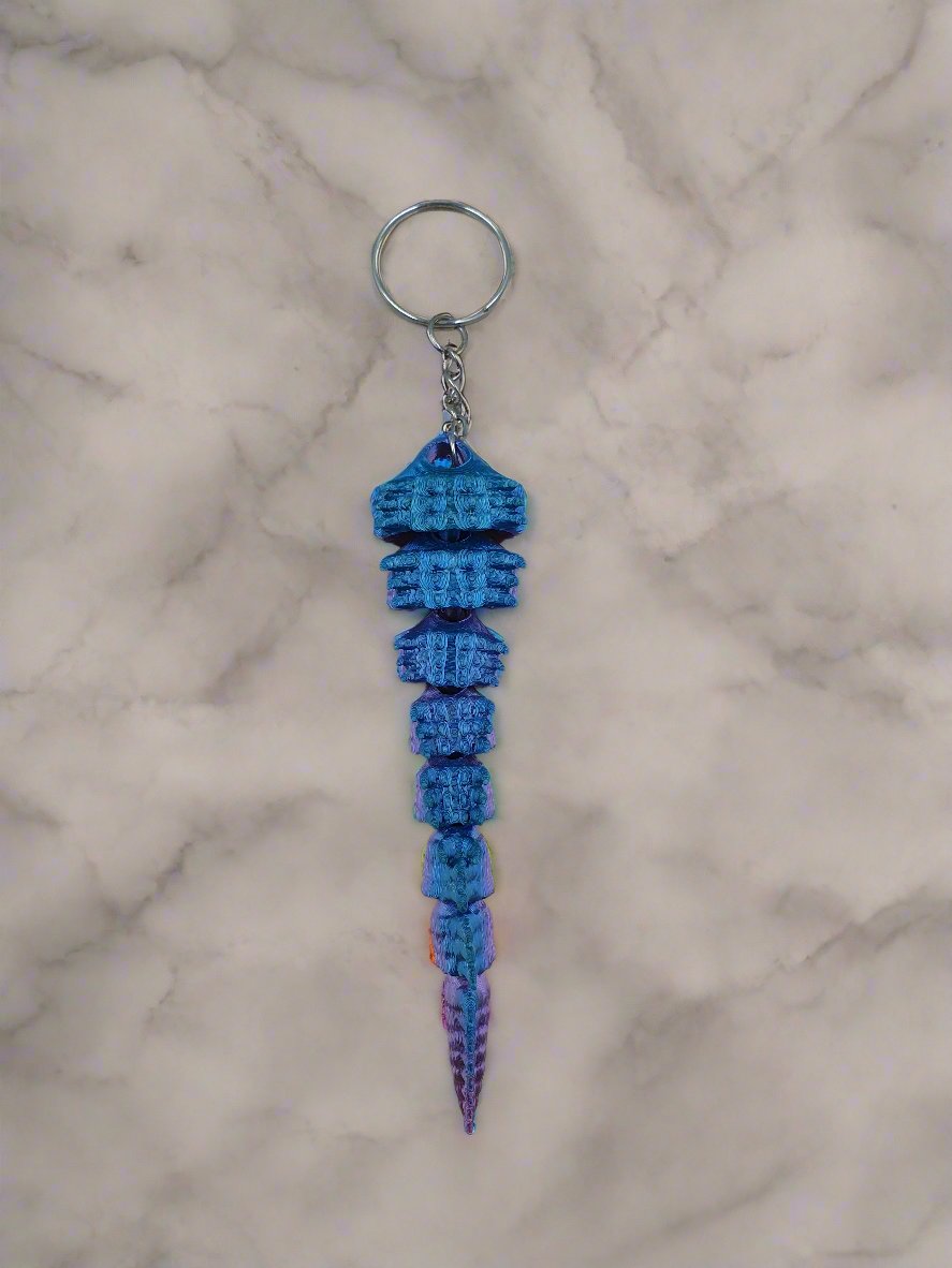 Crocodile Tail Keychains #1