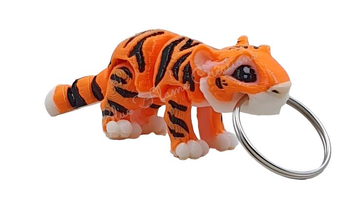Tiger Mini Keychains