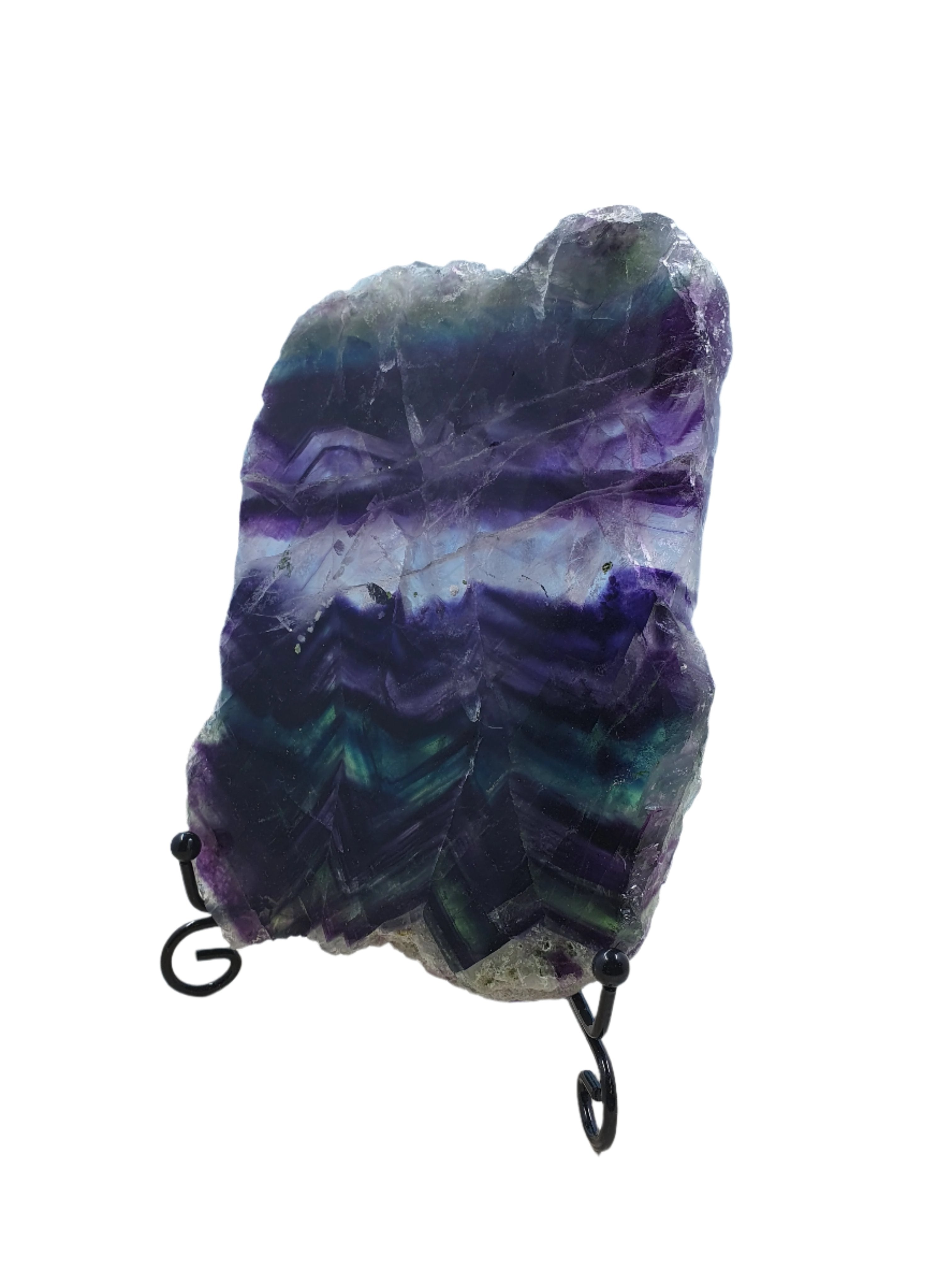 Rainbow Fluorite Slab #1