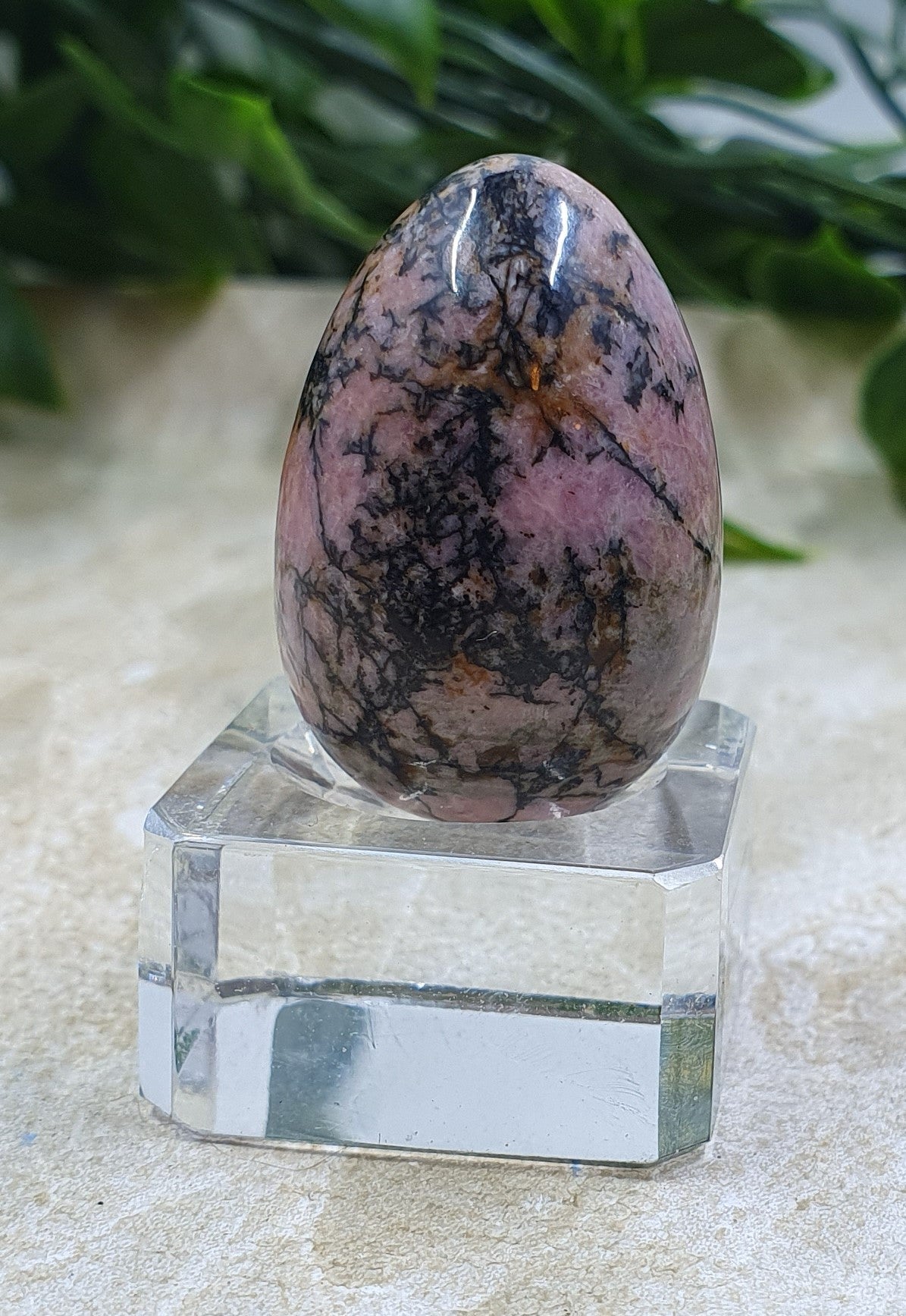 Rhodonite Mini Egg #2