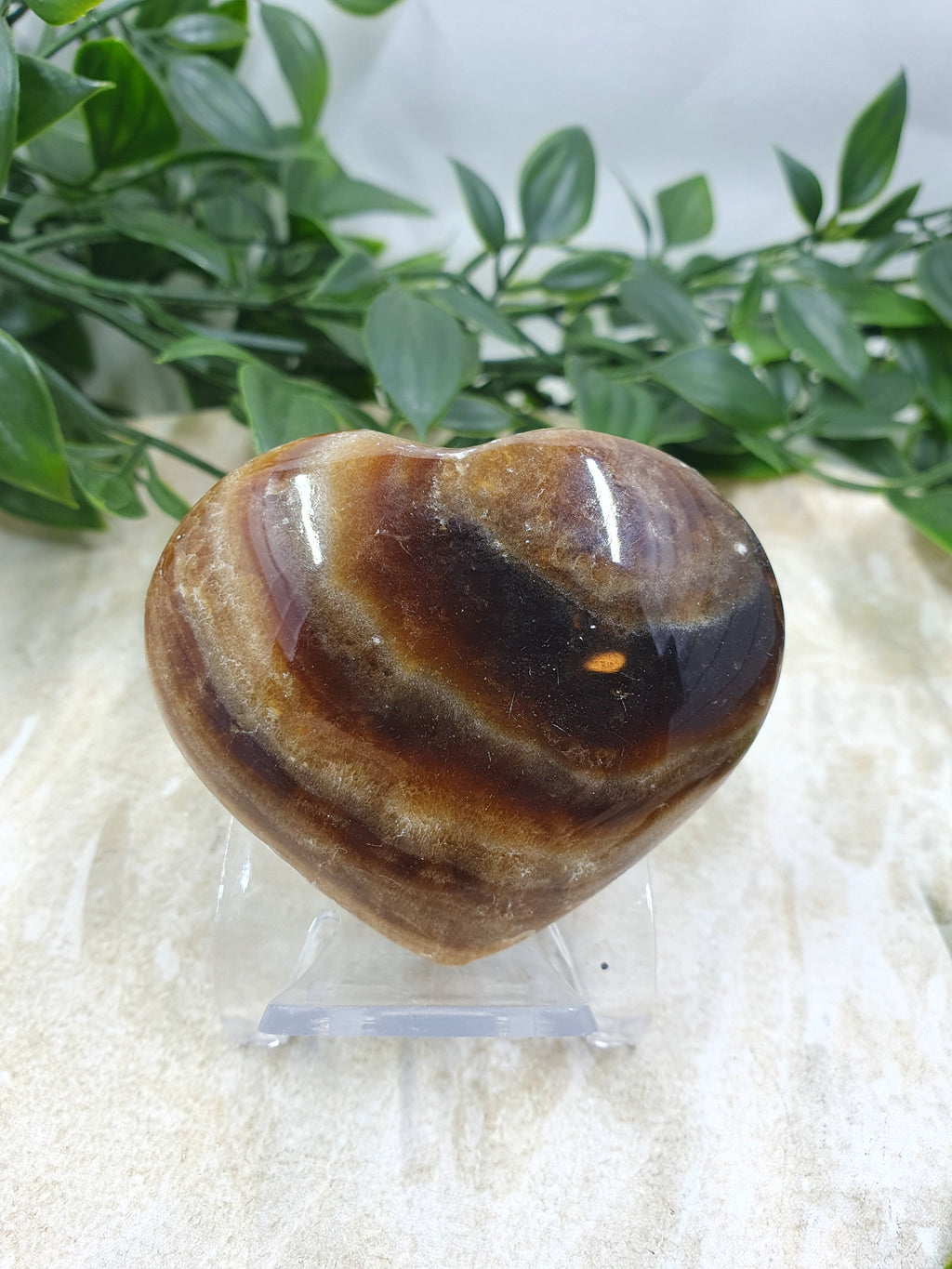 Chocolate Calcite Hearts