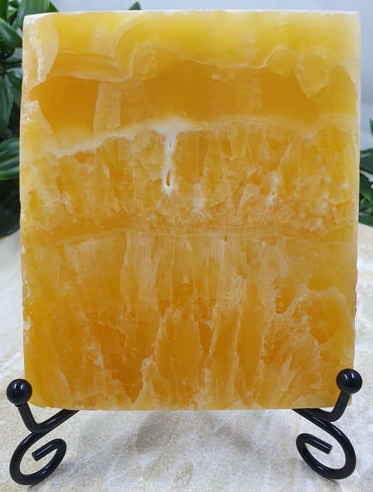 Orange Calcite Slab