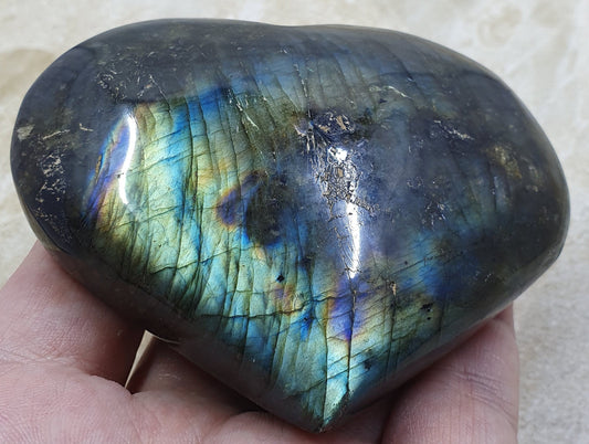 Labradorite Heart #13