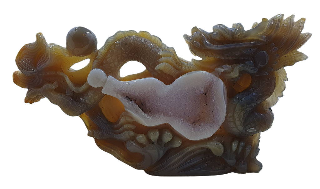 Druzy Agate Dragon Slab #2