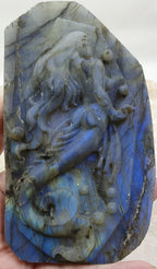 Labradorite Mermaid Carving