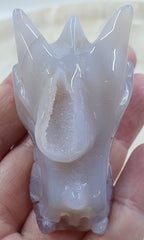 Druzy Agate Dragons Head #6