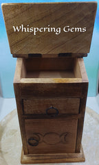 Almirah 3 Drawer Triple Moon Chest
