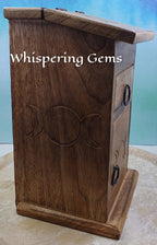 Almirah 3 Drawer Triple Moon Chest