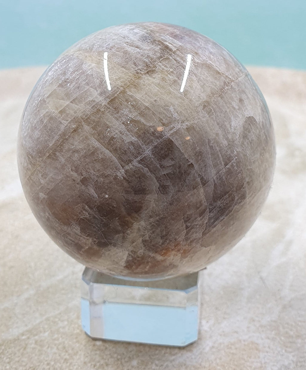 Blue Moonstone Sphere #4