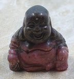 Rhodonite Buddha Carving #1