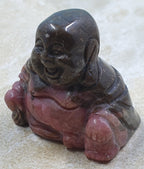 Rhodonite Buddha Carving #1