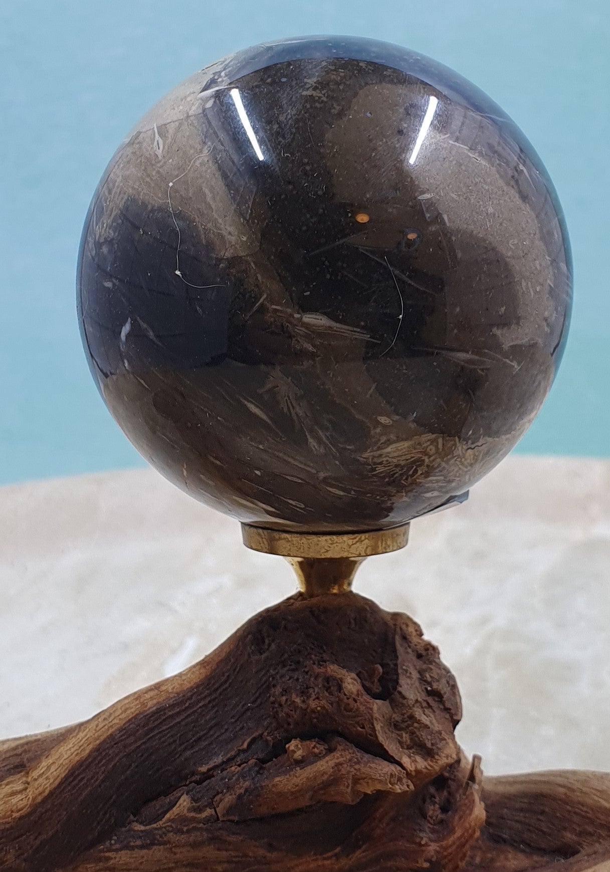 Feather Agate Sphere #2