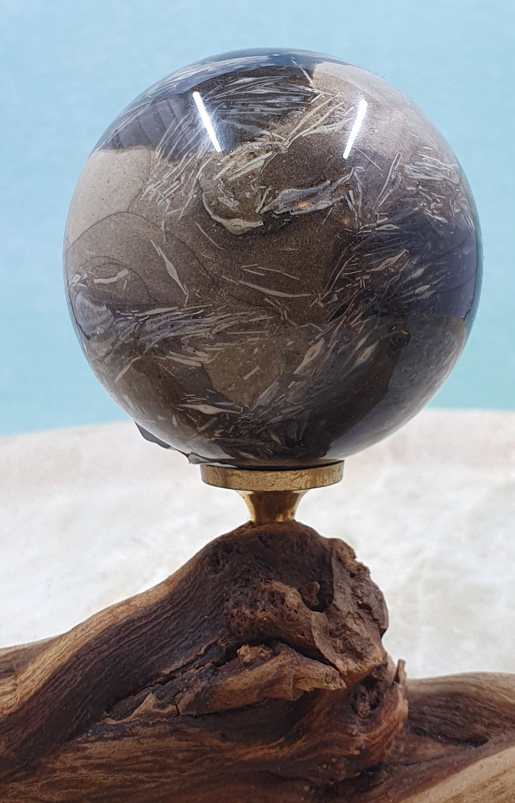 Feather Agate Sphere #2