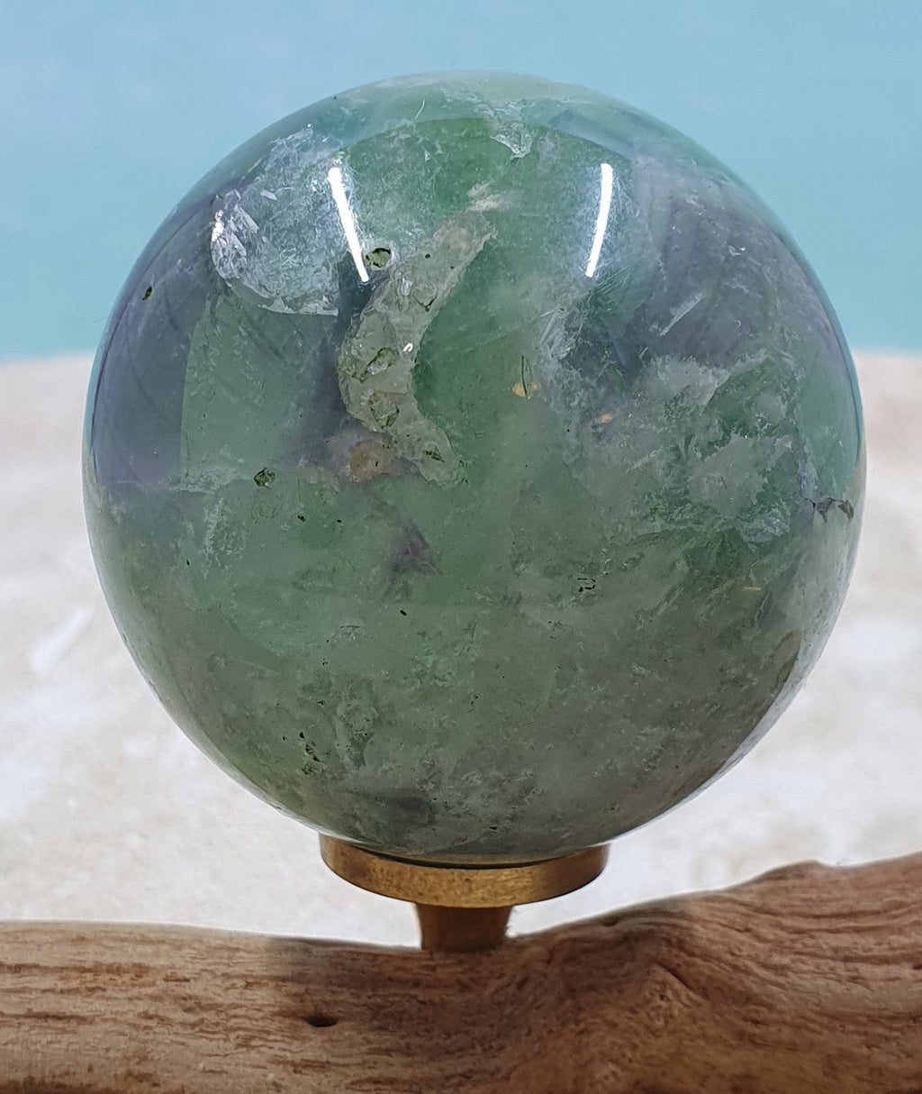 Rainbow Fluorite Sphere #4