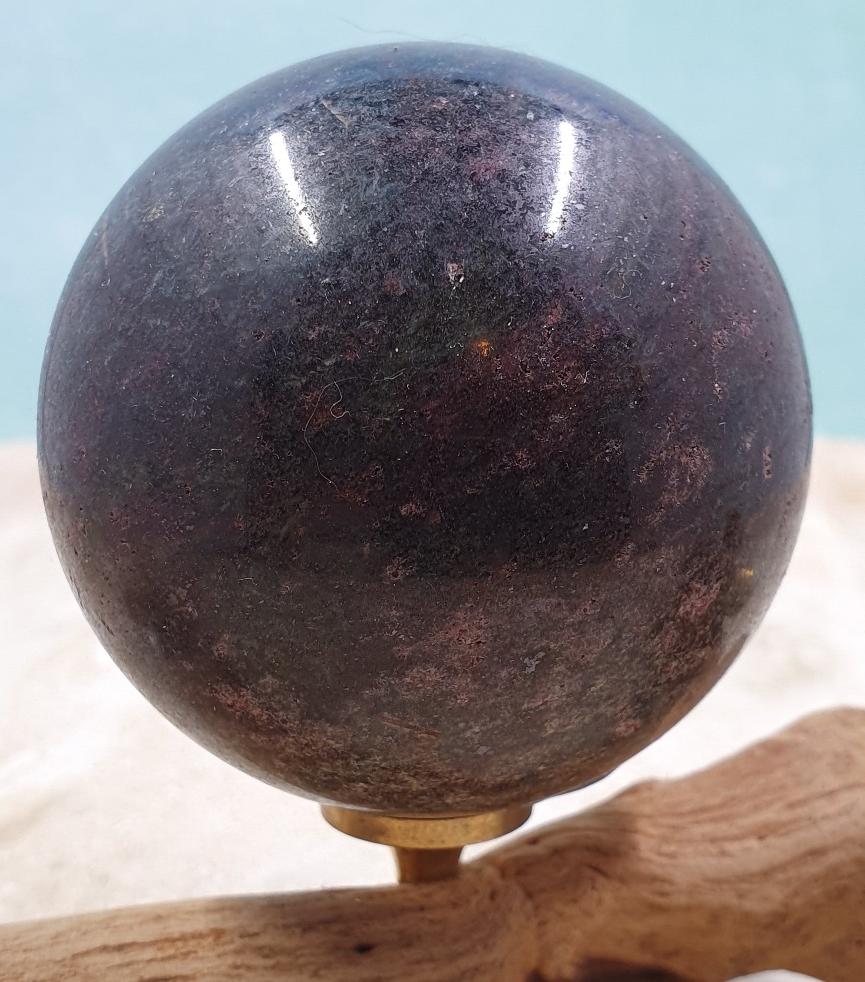 Ruby Kyanite Sphere #4