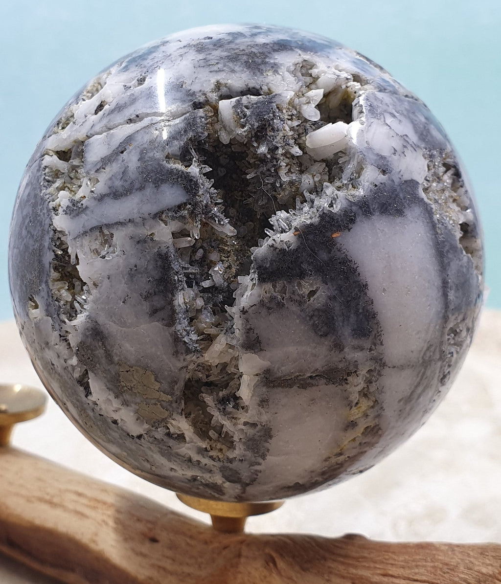 Moss Agate Sphere #1