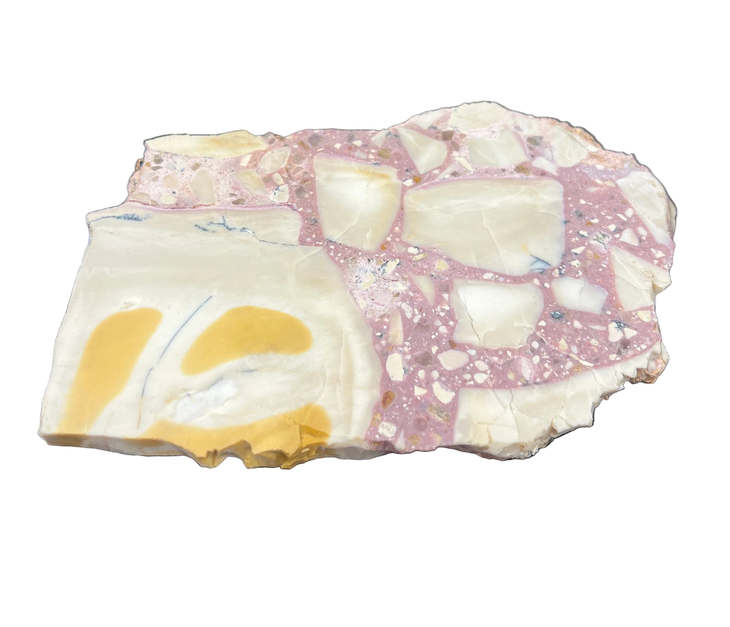 Egg & Bacon Jasper Slab