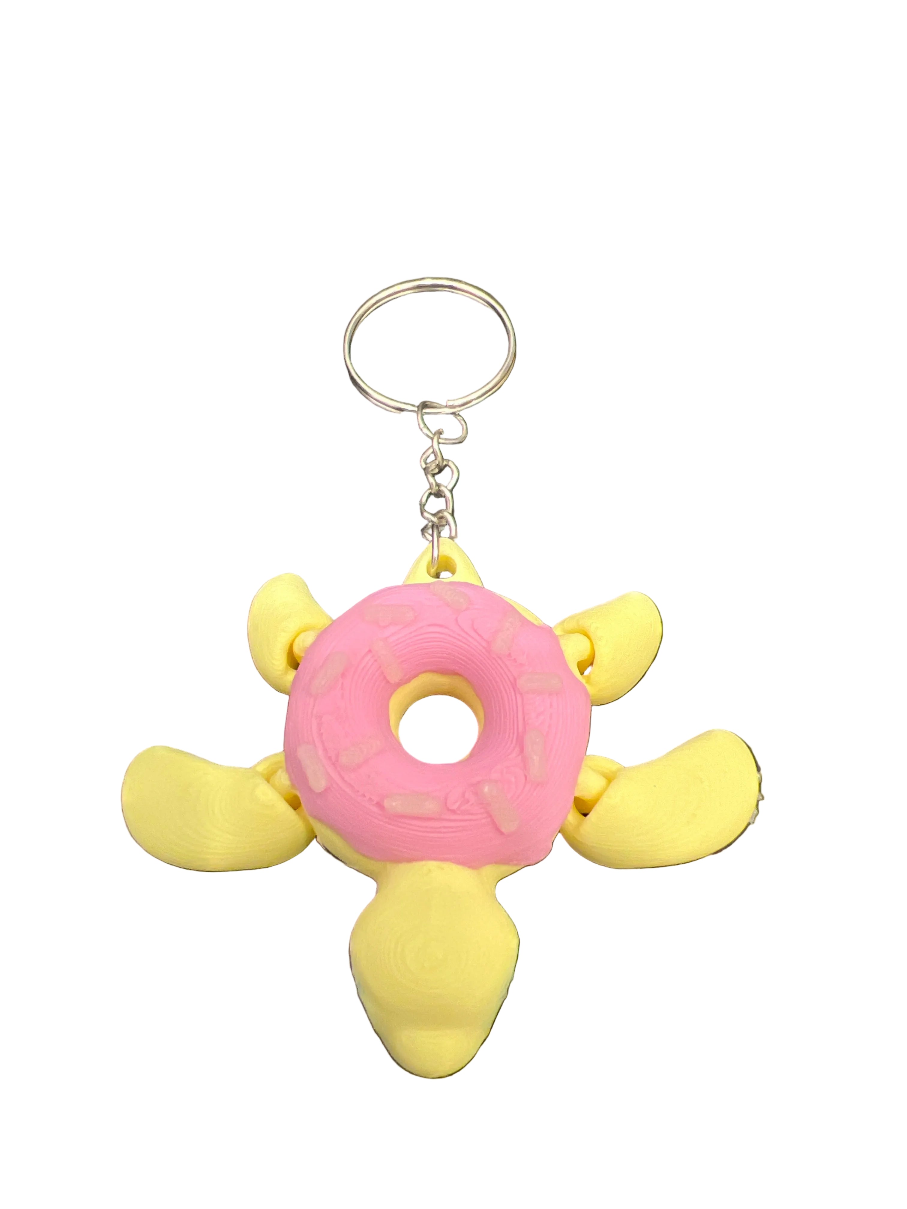 Donut Turtle Keychains