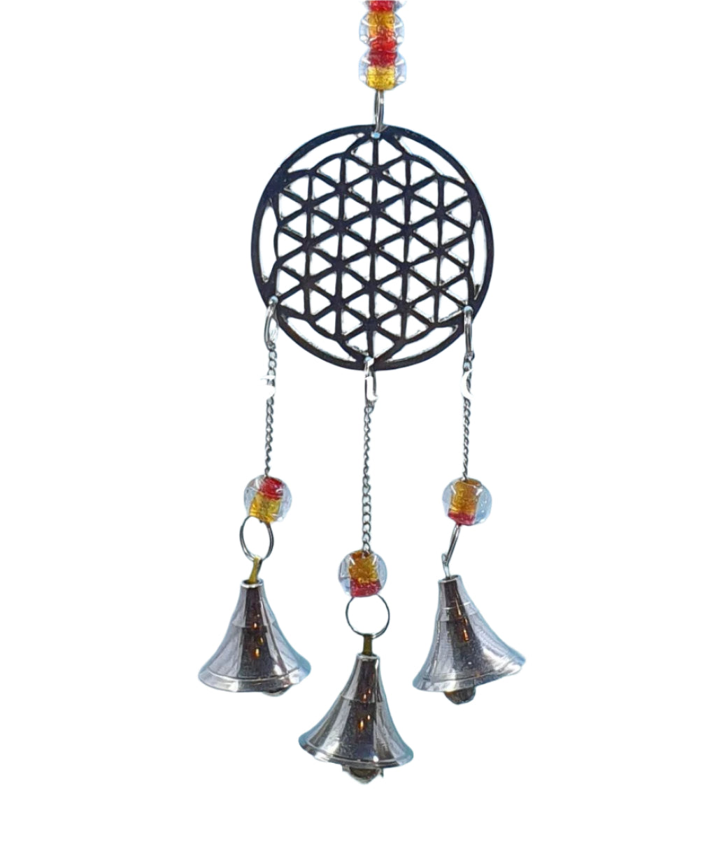 Silver Beaded Windchime #1