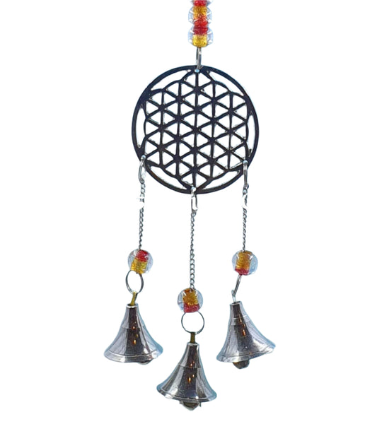 Silver Beaded Windchime #1