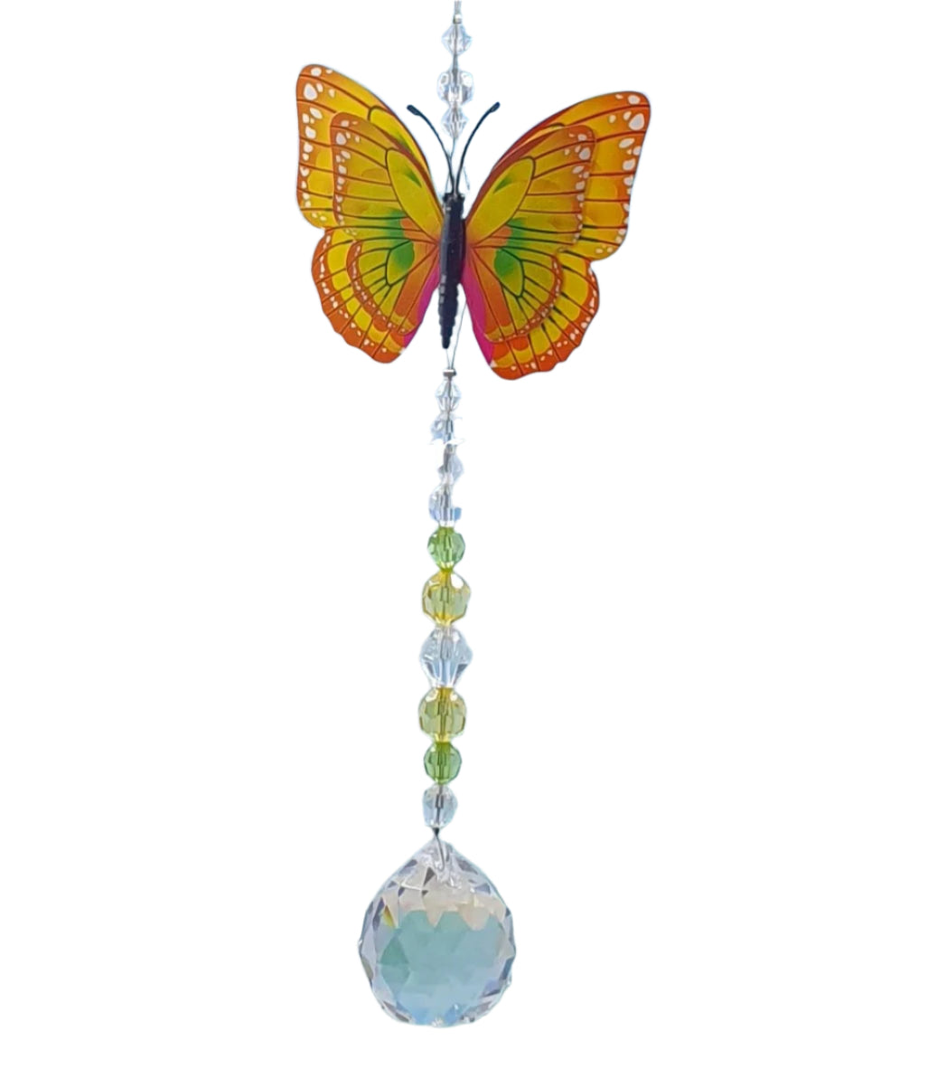 Butterfly Suncatcher - Yellow