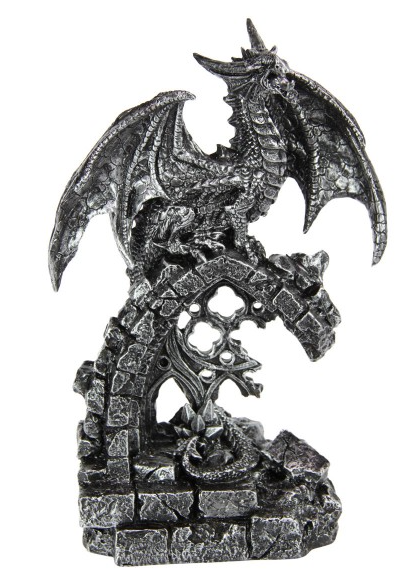 Dragon on Ancient Mystic Realm Door