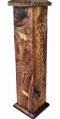 Elephant Inlay Incense Holder