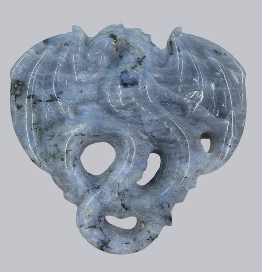 Labradorite Dragon Carving #5