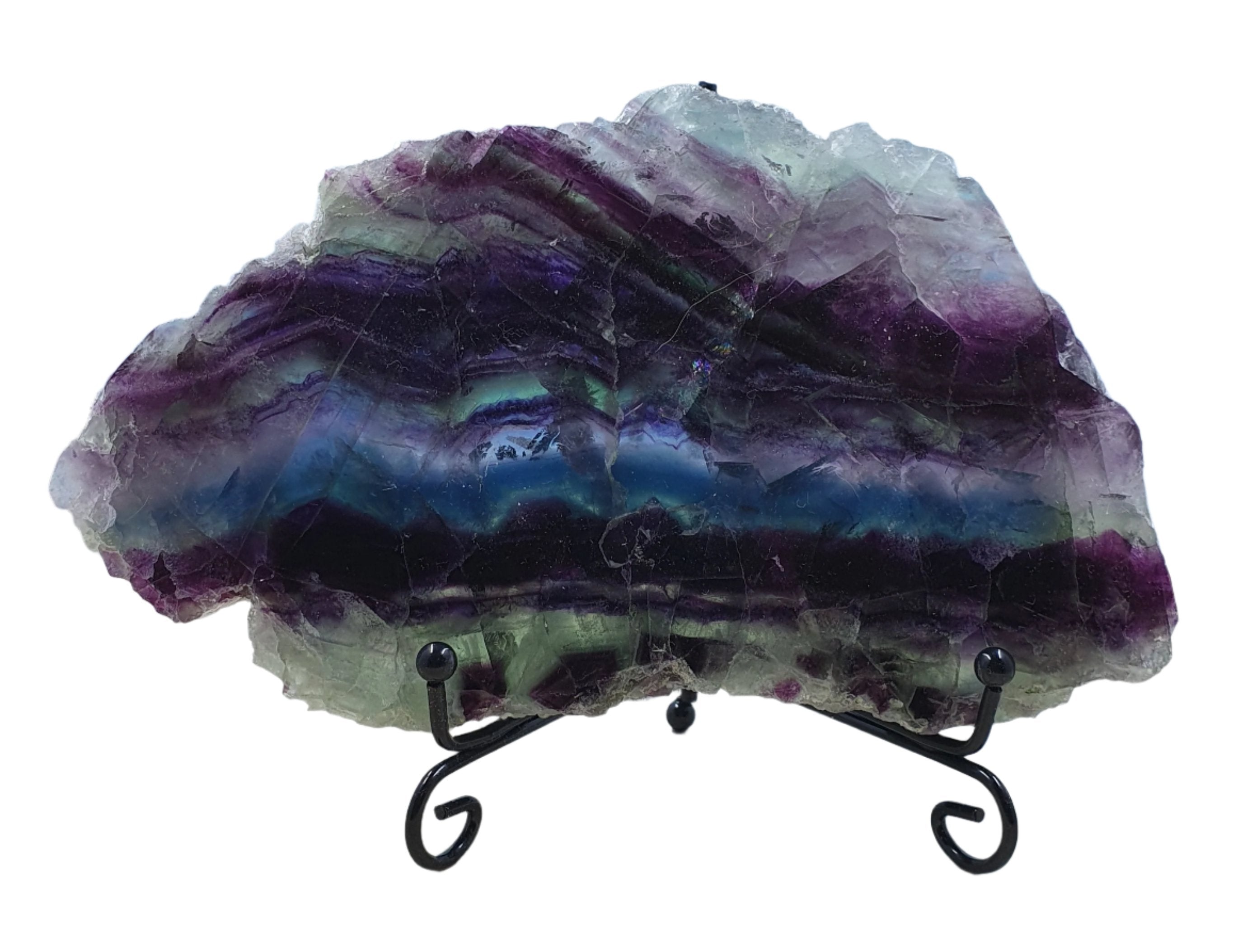 Rainbow Fluorite Slab #3