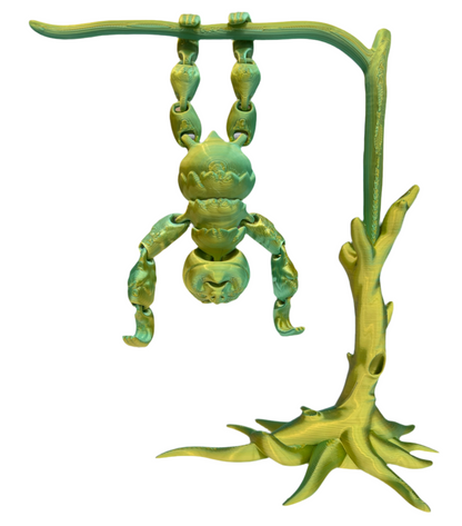 Hanging Sloth & Tree