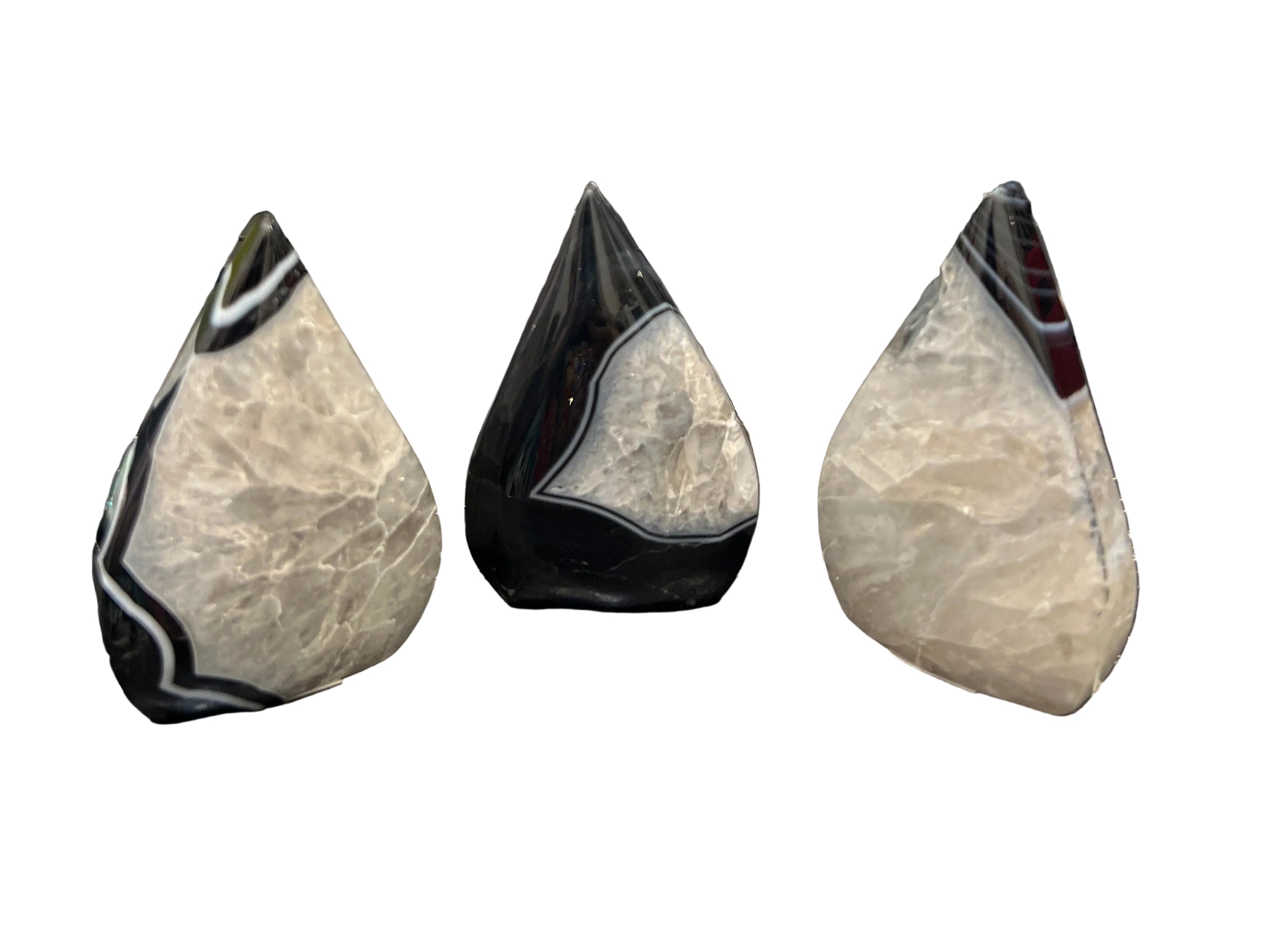 Black Agate Flames