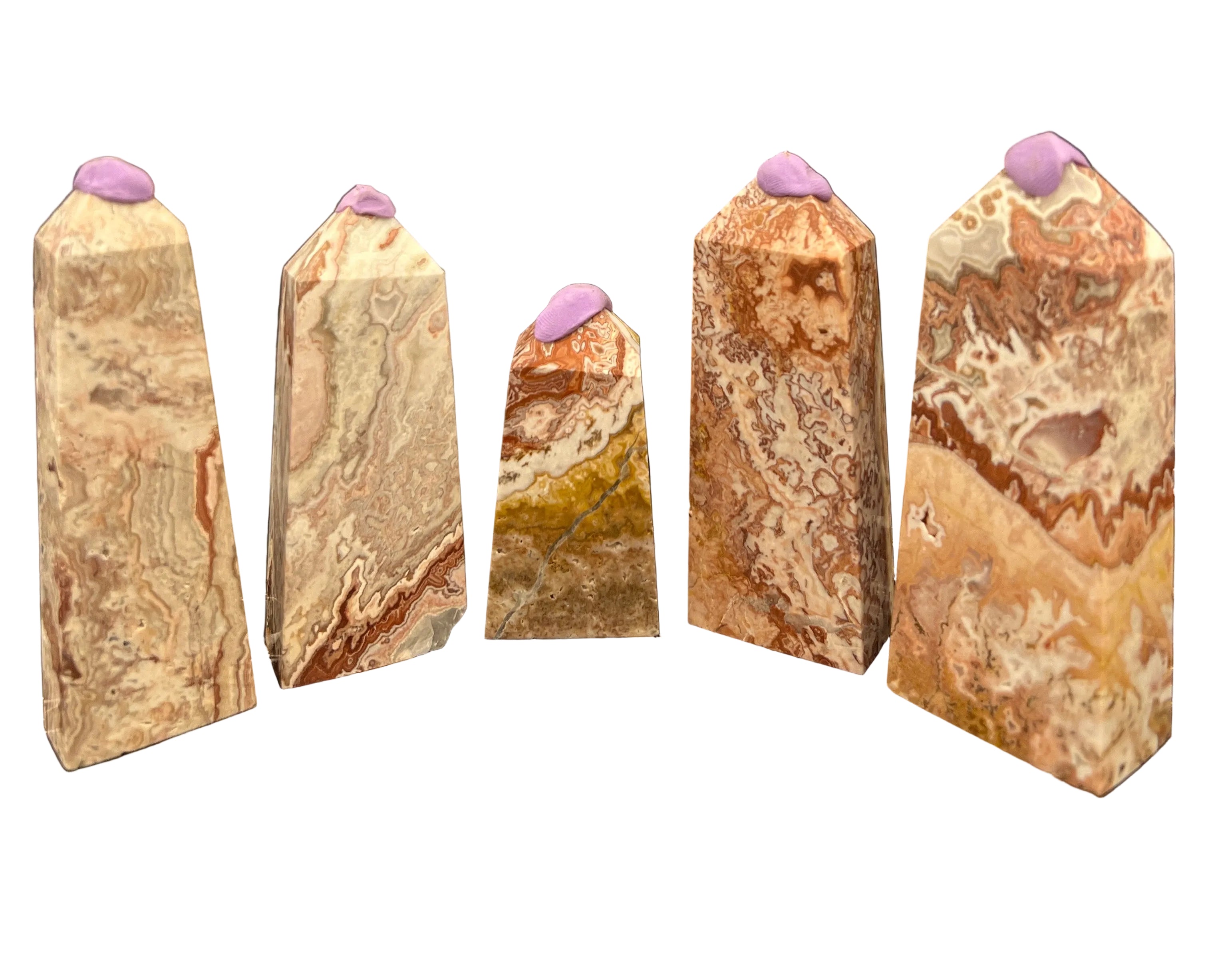 Mexican Lace Agate Points