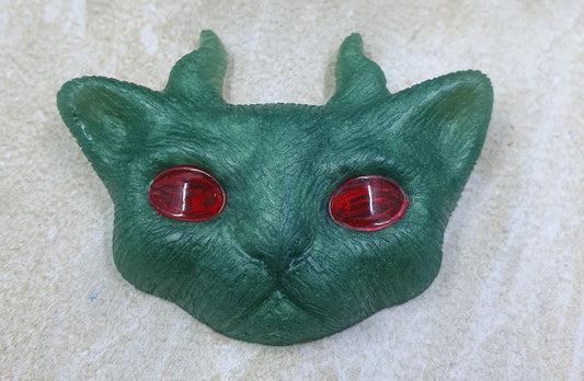 Horned Cat Face #2