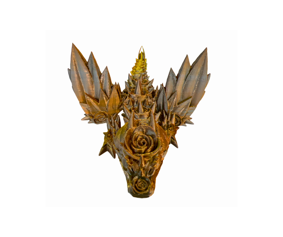 Baby Rose Winged Dragons
