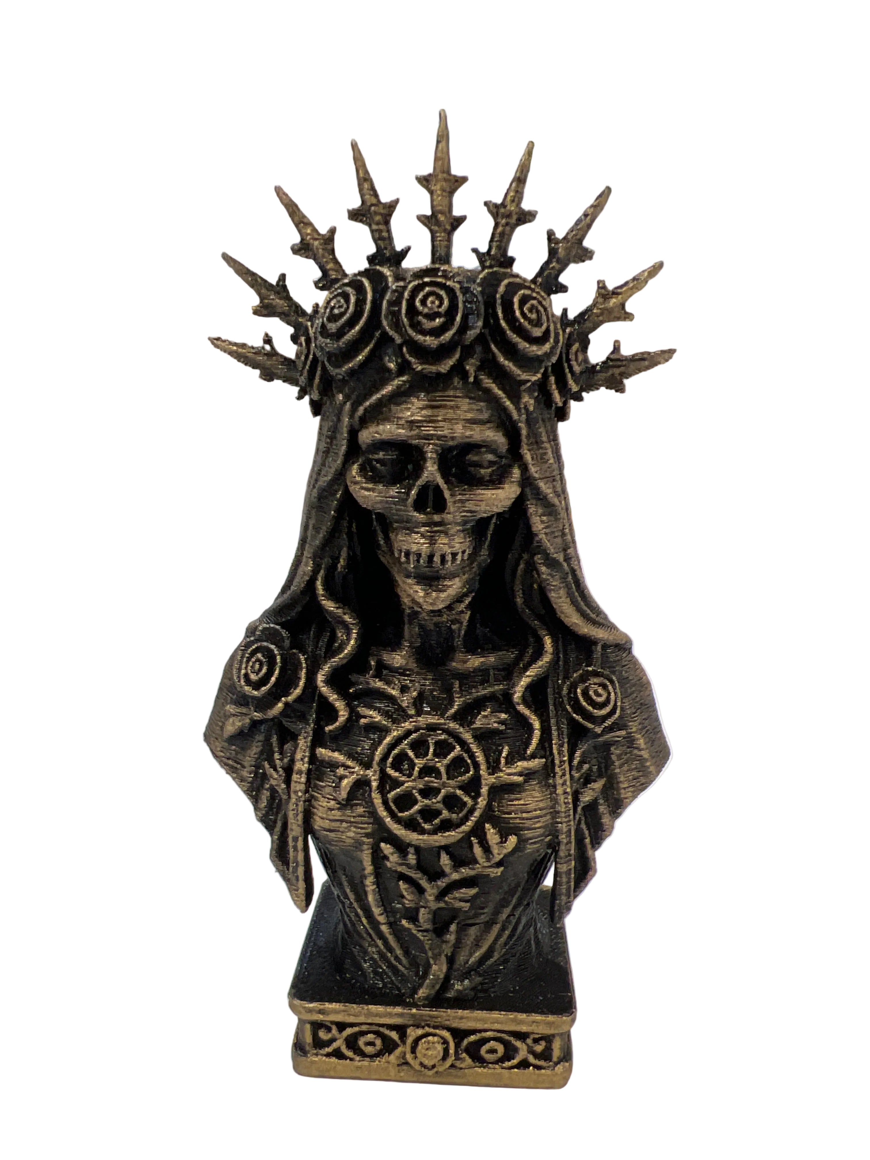 Gothic Rose Skeleton Queen