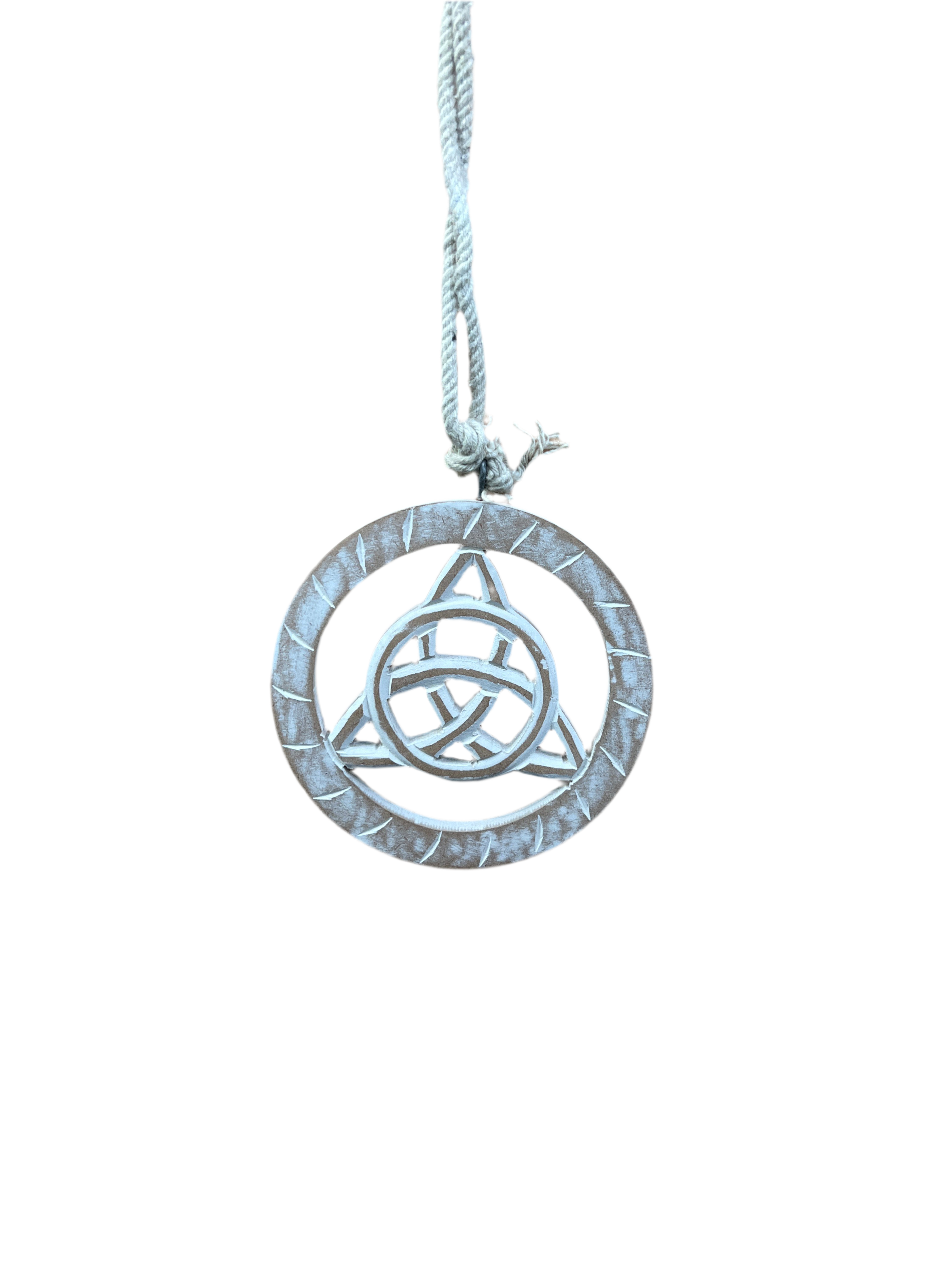 Wooden Hanging Triquetra