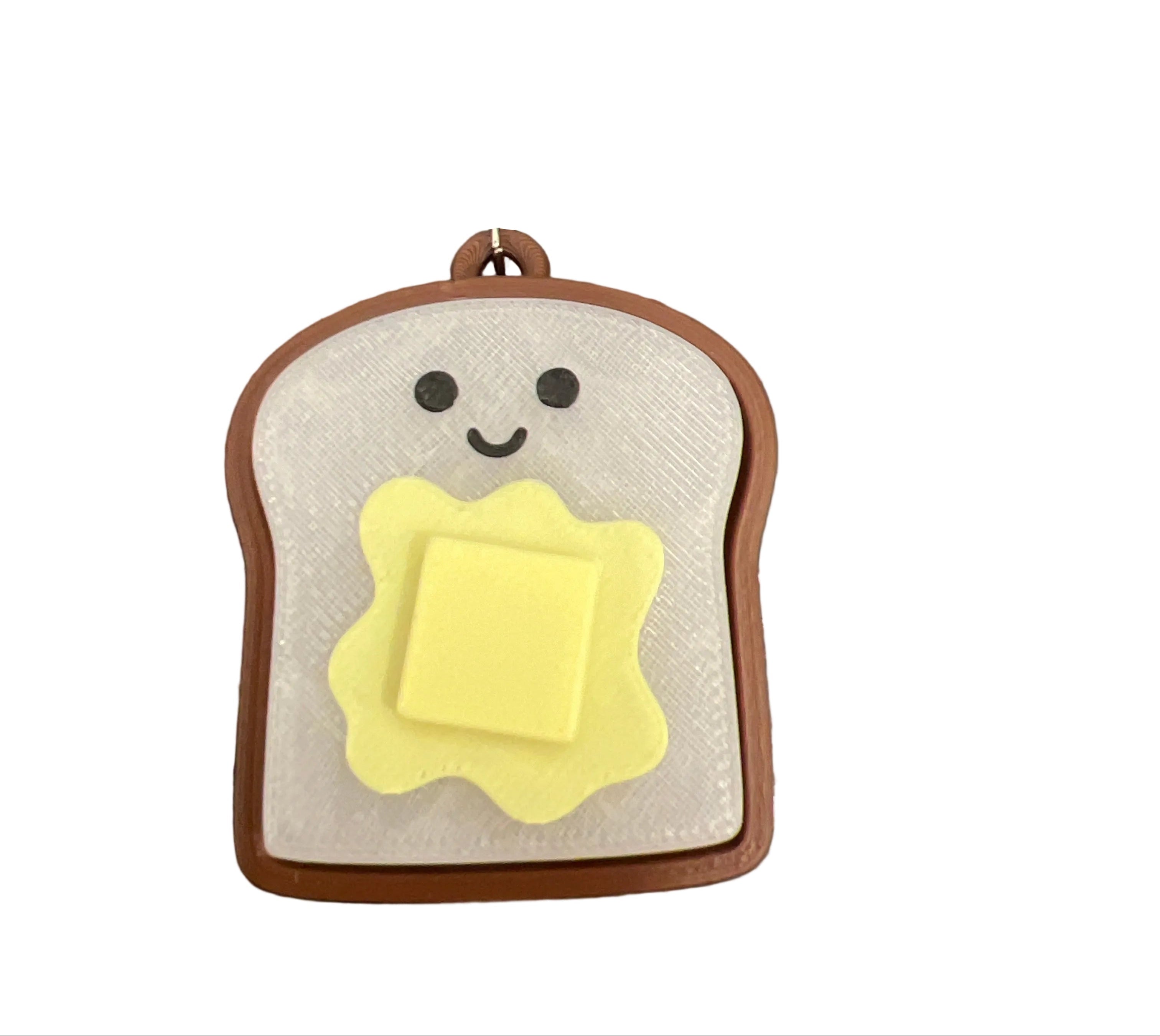 Toasted Bread & Butter Clicker Keychains