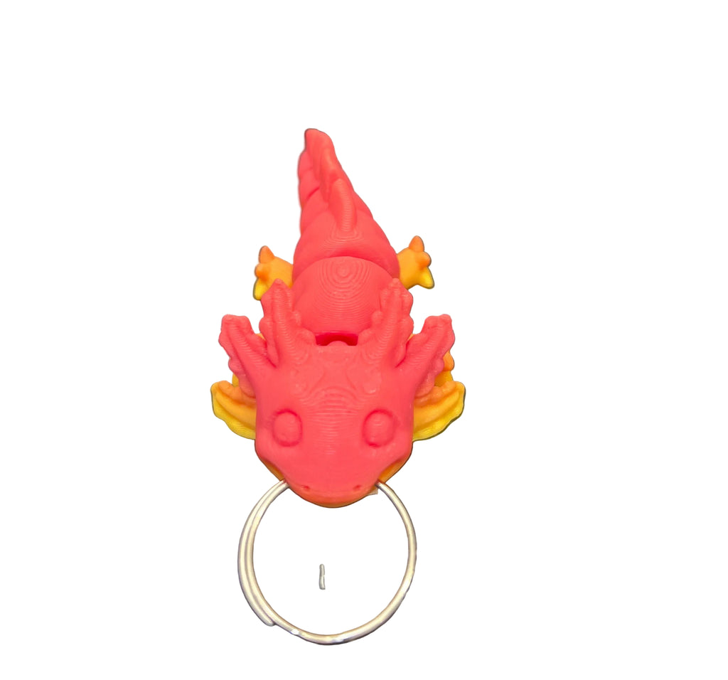 Axolotl Keychains