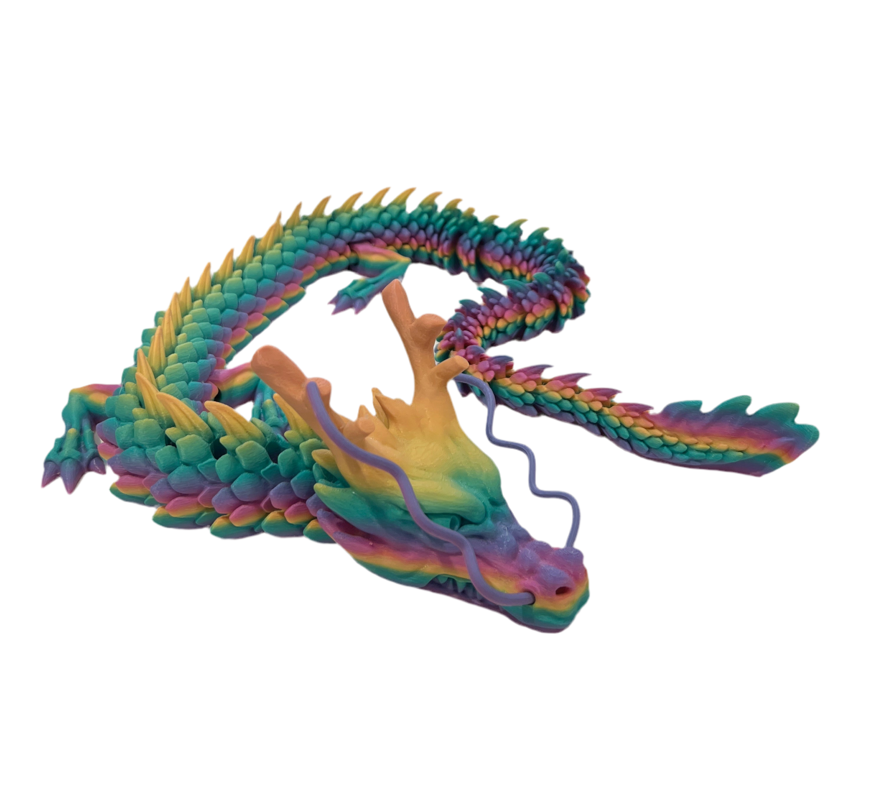 Mustache Dragons - X Large