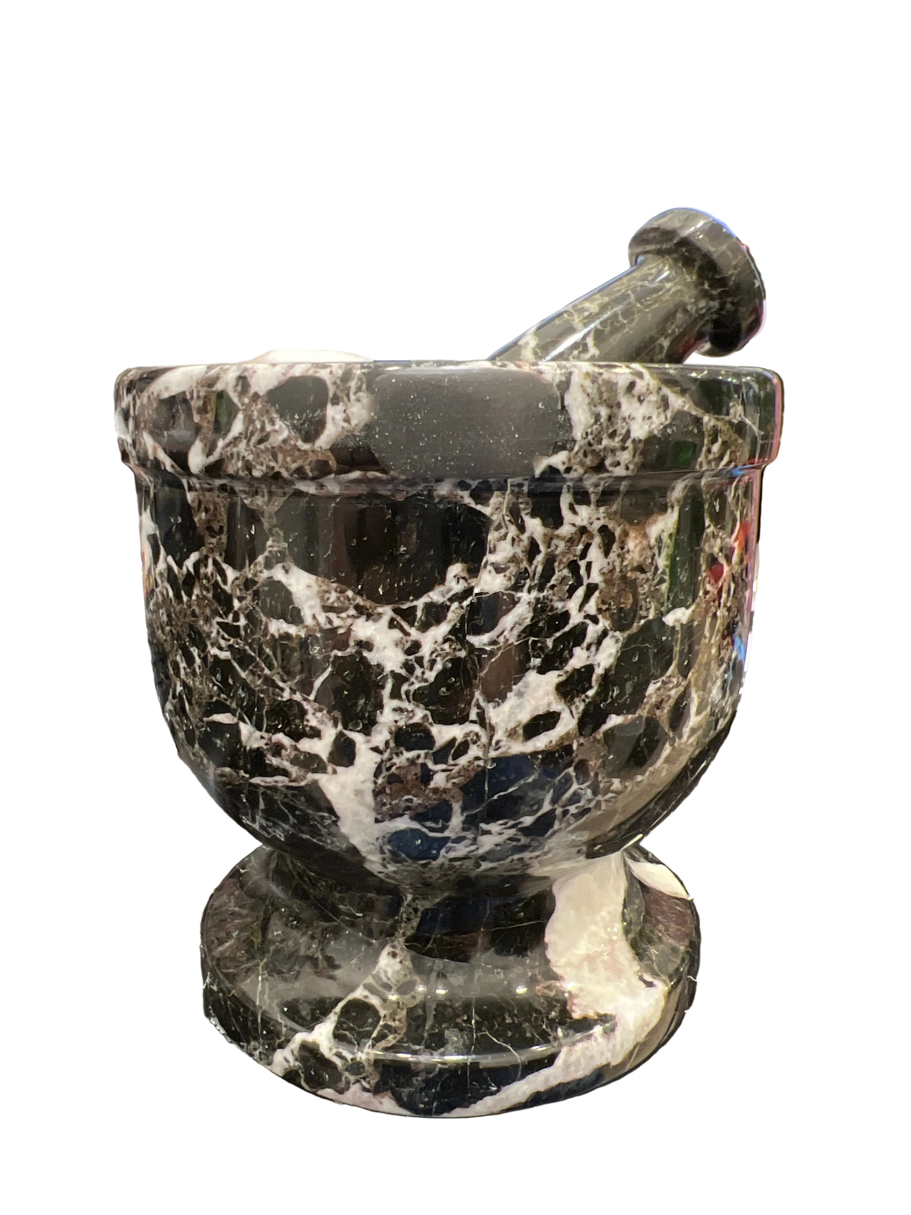 Black Onyx Mortar and Pestle