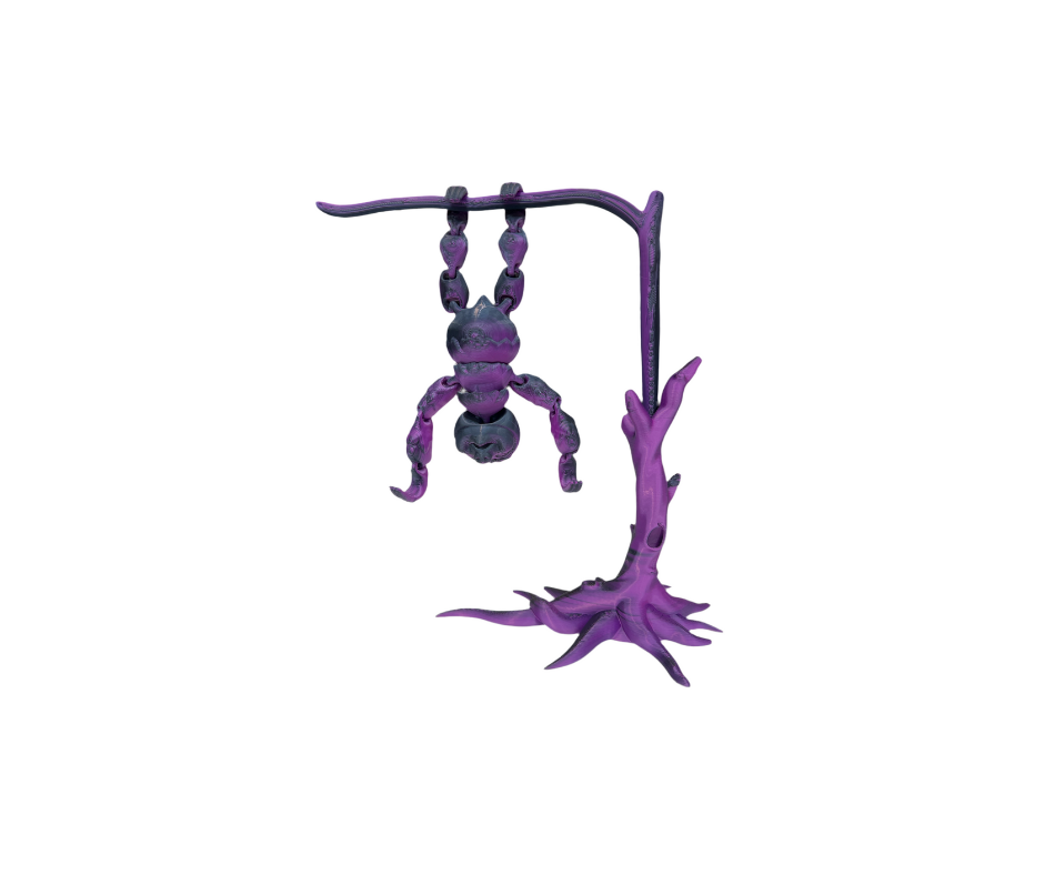 Hanging Sloth & Tree