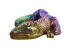 Bismuth Dragon Carving