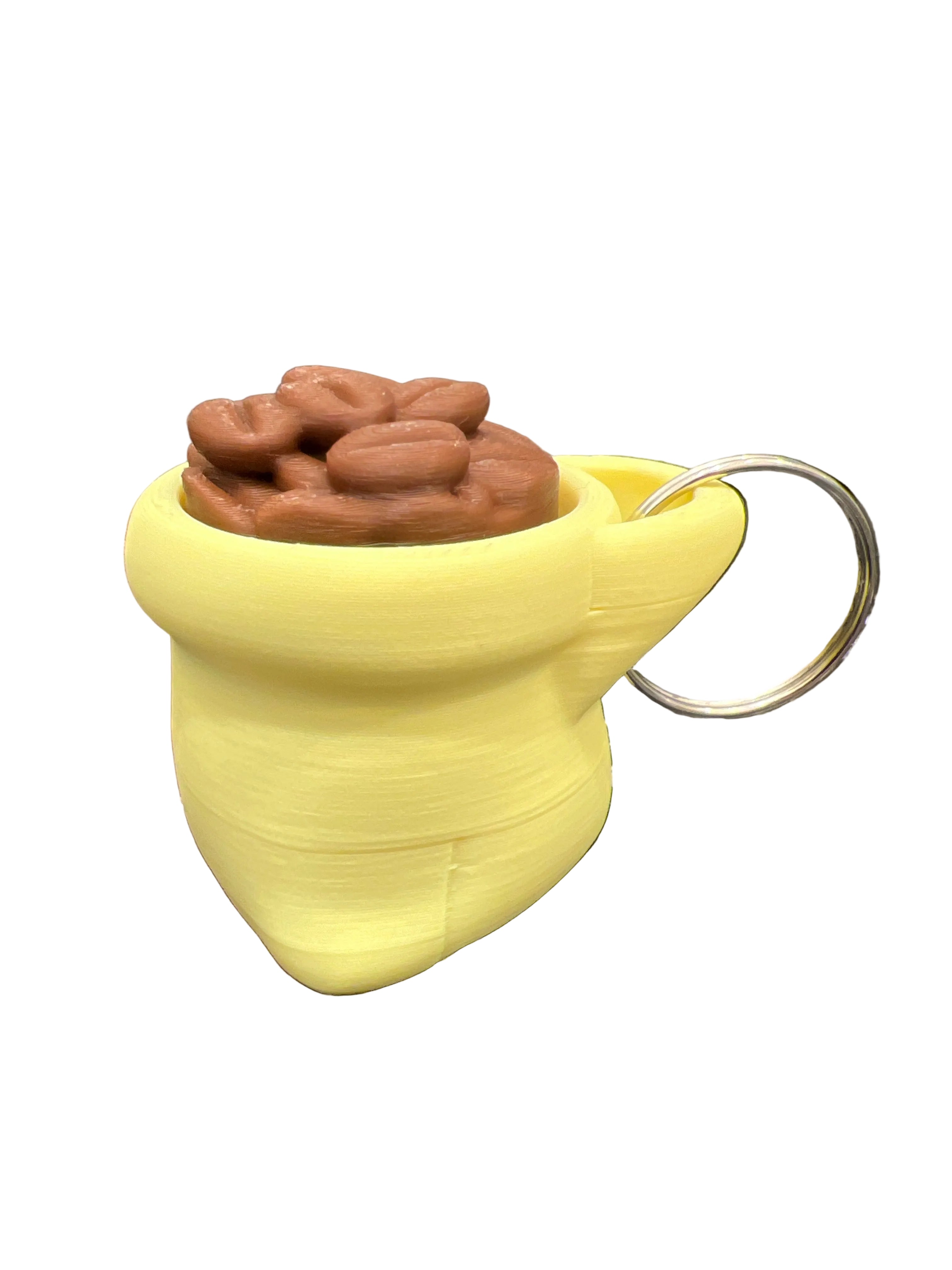 Bag of Coffee Bean Clicker Keychains