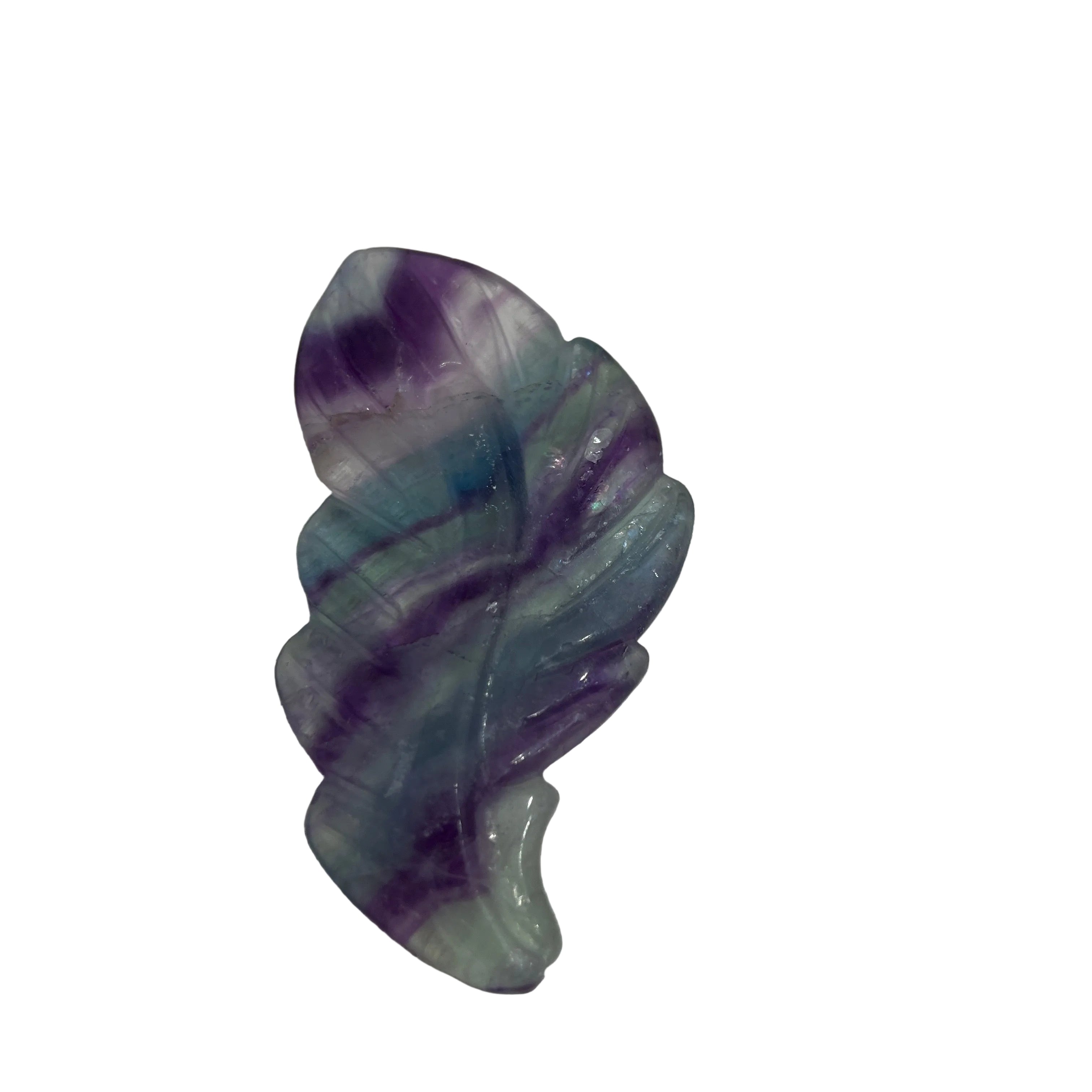 Rainbow Fluorite Feather