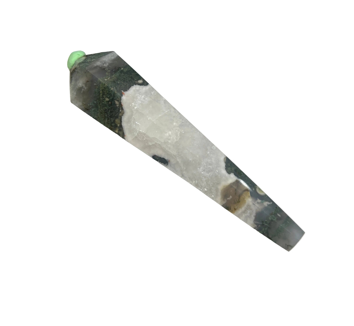 Moss Agate Wand #2